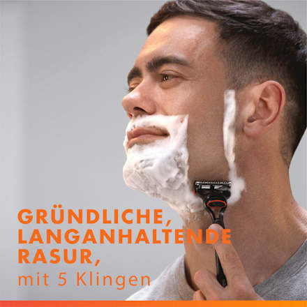 Rasierer, Fusion5 Vorteilspack  Gillette
