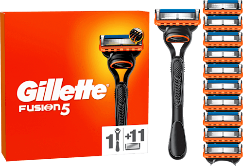 Rasierer, Fusion5 Vorteilspack  Gillette