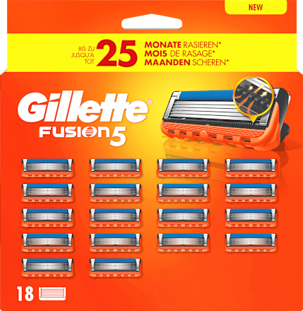 Rasierklingen, Fusion5 Gillette