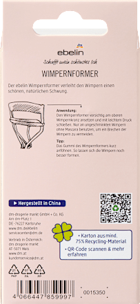 Wimpernzange sortiert ebelin