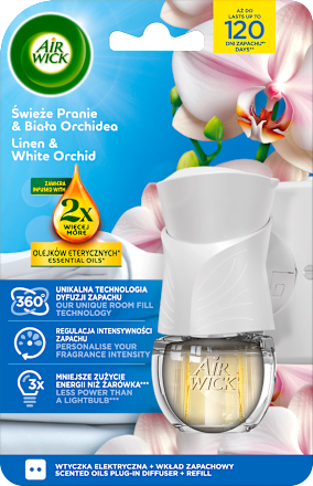 Електрически комплект Бяла орхидея AIR WICK