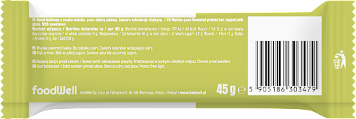 Baton proteinowy Crunchy Matcha & Yuzu Purella