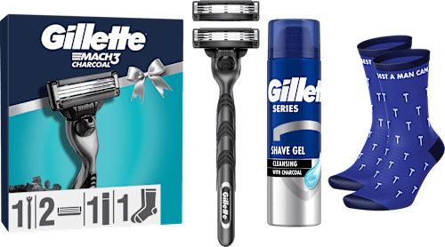 Mach3 Charcoal dárková sada Gillette
