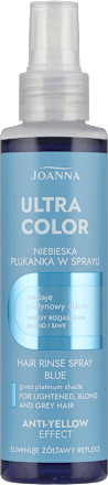 ULTRA Color System Płukanka do blondów w sprayu niebieska  JOANNA
