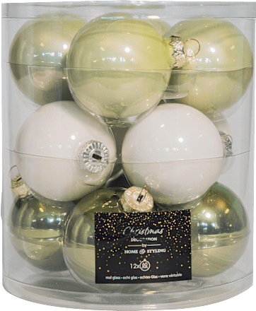Set globuri asortate pentru Crăciun 6 cm KOOPMAN
