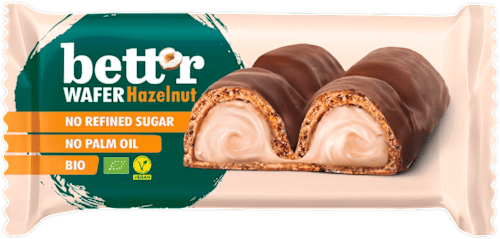 Napolitană cu umplutură de cremă de alune bett’r