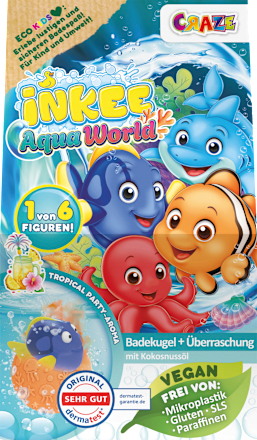 Kinder Badezusatz Aqua Word  CRAZE