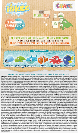 Kinder Badezusatz Aqua Word  CRAZE