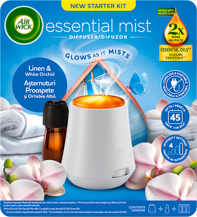 Дифузер и пълнител Нежност и Бяла орхидея AIR WICK