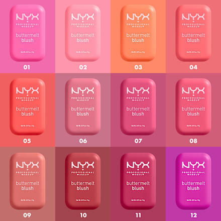 tvářenka Buttermelt, 06 For The Butta NYX PROFESSIONAL MAKEUP