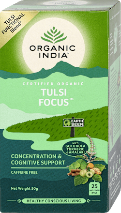 BIO bylinný čaj Tulsi Focus 25x2 g Organic India