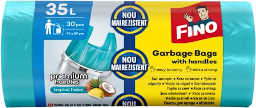 Saci menajeri cu mânere 35 litri  FINO