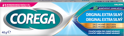 fixační krém na zubní náhrady Original extra silný COREGA