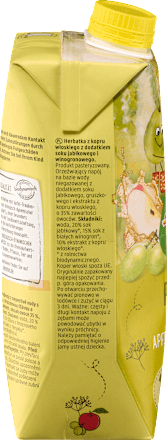 Bio komarčkov čaj z jabolčnim in grozdnim sokom dmBio