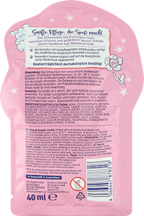 Pjenušava kupka jednorog SauBär