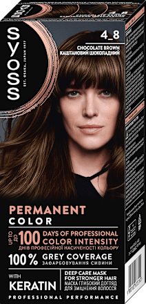 Boja za kosu - 4-8 Čokoladno smeđa syoss