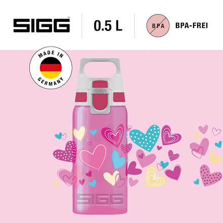 Trinkflasche Kinder Viva One Hearts SIGG
