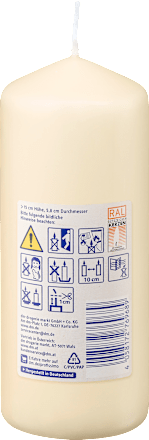 Kerze glatt 150/60 champagner Profissimo