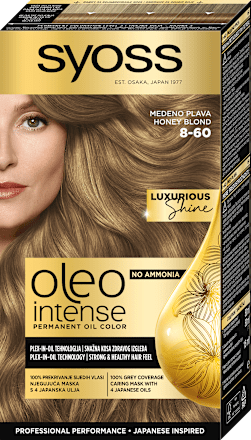 Boja za kosu – 8-60 med plava                           syoss Oleo Intense