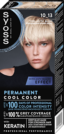 Boja za kosu -10-13 Arktička plava syoss