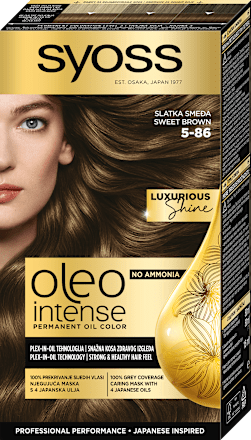 Boja za kosu - 5-86 toplo smeđa syoss Oleo Intense