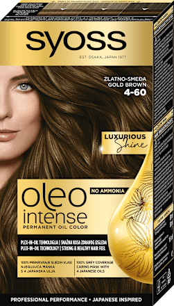 Boja za kosu - 4-60 zlatno smeđa  syoss Oleo Intense