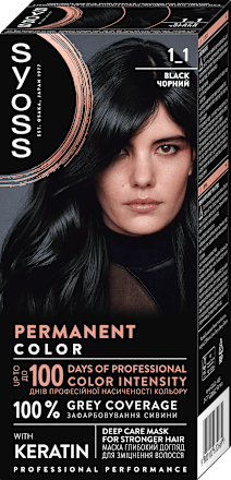 Boja za kosu - 1-1 Crna syoss