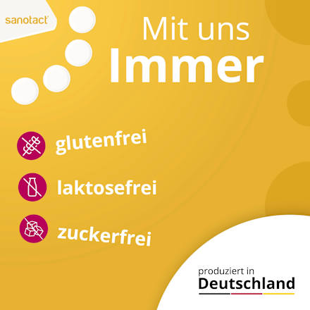 Zink + C + D Lutschtabletten 20 St. sanotact