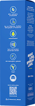 Gleitgel soo good mit Milchsäure & Allantoin, wasserbasiert nevernot