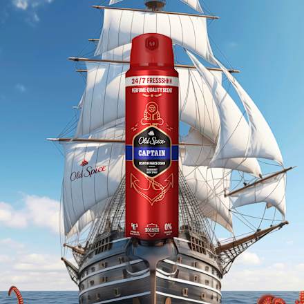 Deospray Captain Old Spice