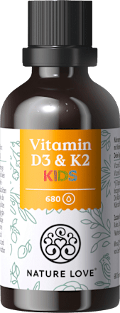 Kvapky Vitamin D3 & K2 Kids Nature Love