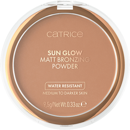 Sun Glow Matt Bronzing kompaktni puder – 035 Universal Bronze CATRICE