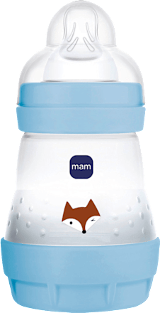 Babyflasche Easy Start Anti-Colic, blau, von Geburt an, 160 ml mam