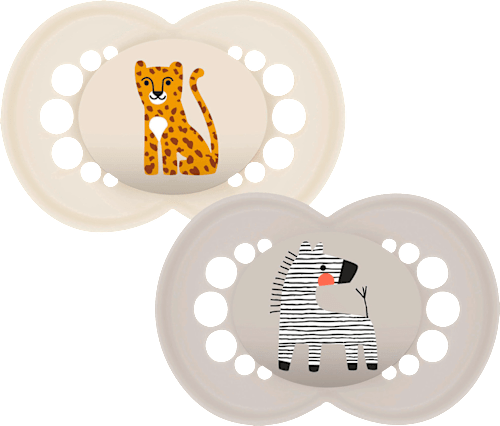 Schnuller Original Kautschuk, creme/nude, 6-16 Monate mam