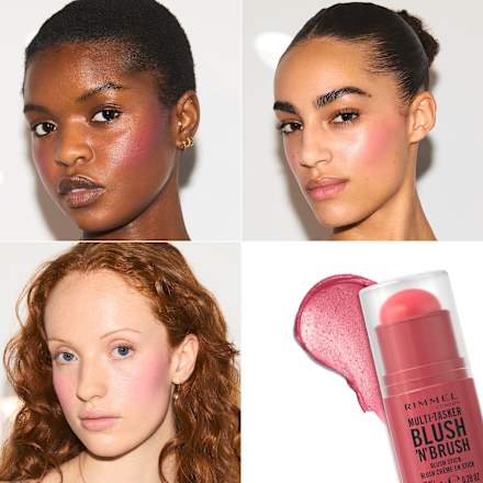 tvářenka Multi Tasker Blush N Brush 150 Cherry On Point RIMMEL LONDON