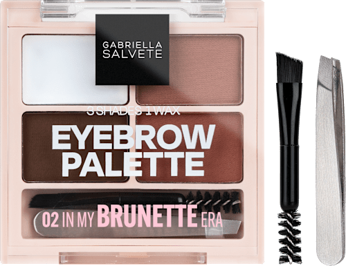 paletka stínů na obočí 02 In My Brunette Era GABRIELLA SALVETE