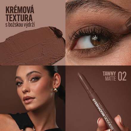 oční stíny v tužce Goddess Matte 02 Tawny GABRIELLA SALVETE