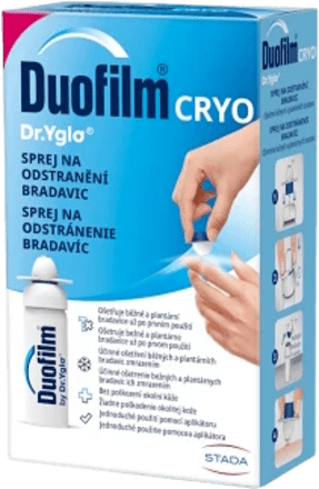 Cryo Dr. Yglo sprej na odstranění bradavic Duofilm