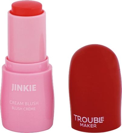 Krémová lícenka Jinkie Stick - Cheer Up Hot Pink TROUBLE MAKER