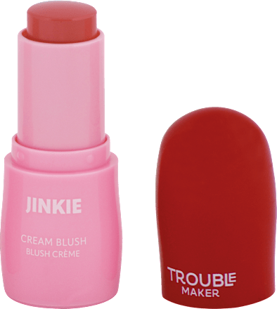 Krémová lícenka Jinkie Stick - Mood Swing Pink TROUBLE MAKER