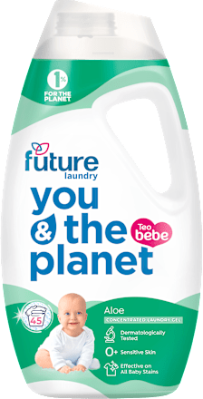 Гел за пране с алое, 45 пранета future Teo bebe