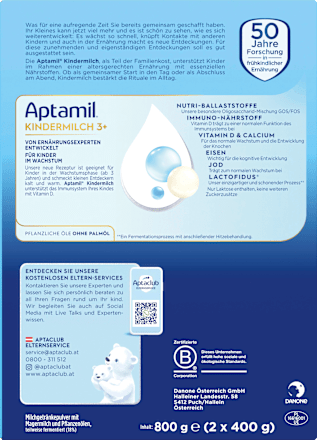 Kindermilch Pronutra ab 3 Jahren Aptamil