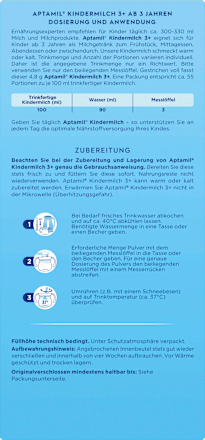 Kindermilch Pronutra ab 3 Jahren Aptamil