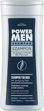 Szampon niwelujący siwiznę dla mężczyzn Power Men JOANNA