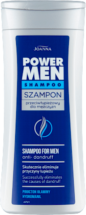 Szampon przeciwłupieżowy dla mężczyzn Power Men JOANNA