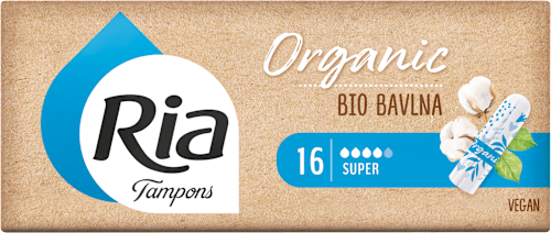 Organic tampony Super Ria