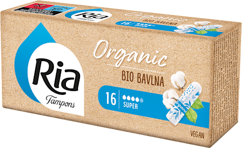 Organic tampony Super Ria