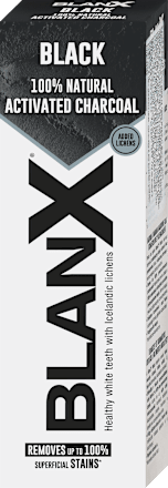 zubní pasta Black s aktivním uhlím Blanx