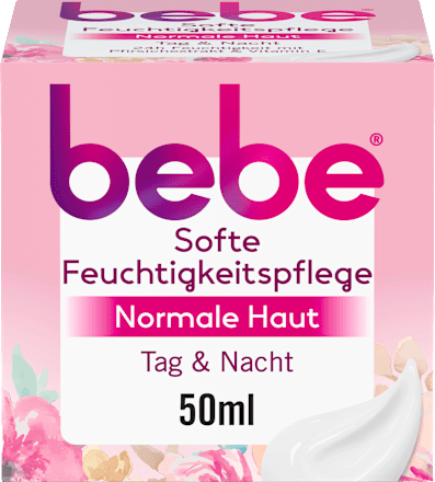 Feuchtigkeitscreme mit Pfirsichextrakt bebe