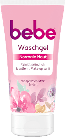 Waschgel und milder Make-up Entferner bebe